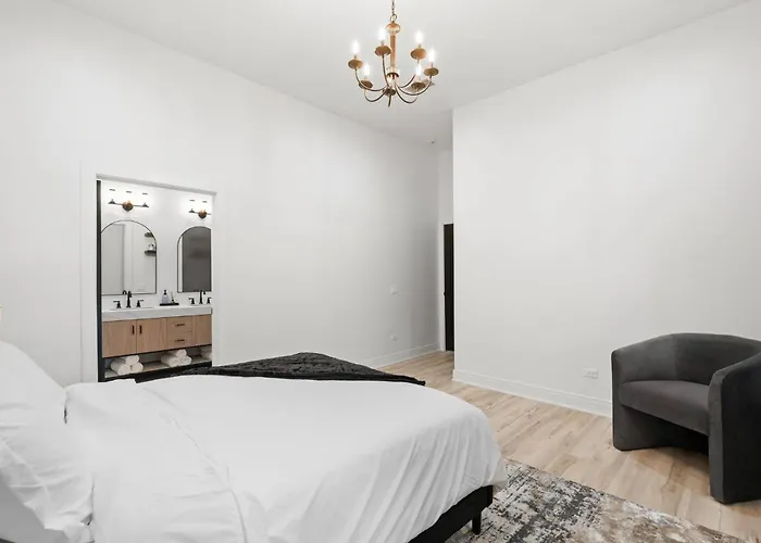 Chic Loft Near United Center, Uic/imd & Downtown Appartement